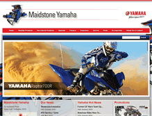 Tablet Screenshot of maidstoneyamaha.co.nz